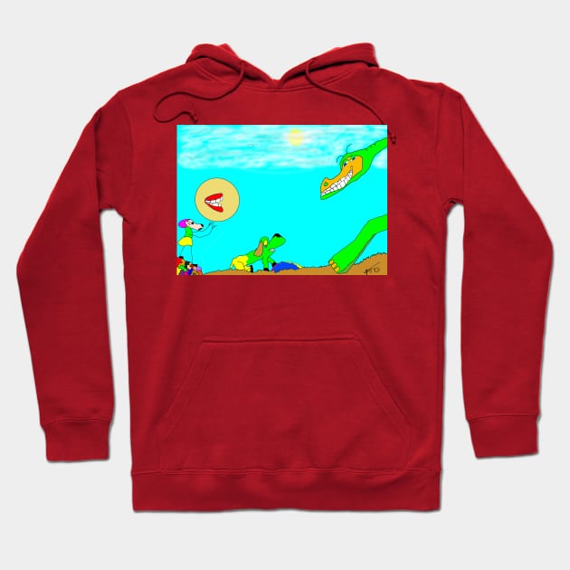 Smiling teeth Hoodie by YFTV